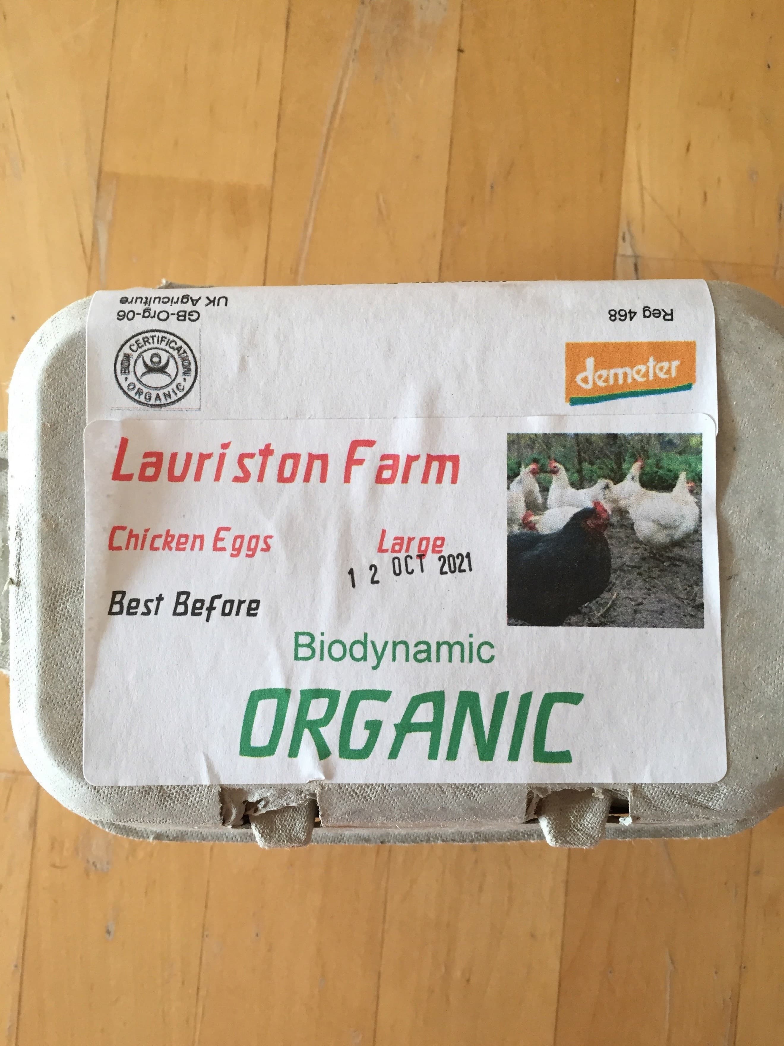 Biodynamic Eggs